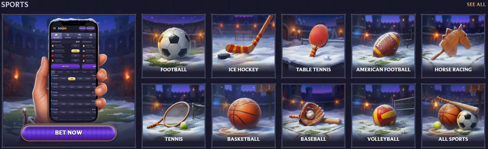 LolaJack Mobile Version